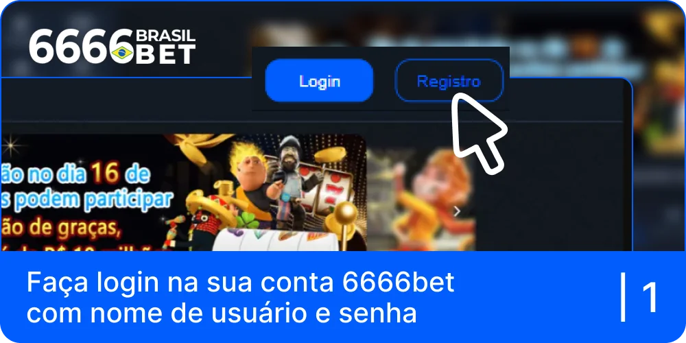 Iniciar sessão na sua conta 6666bet