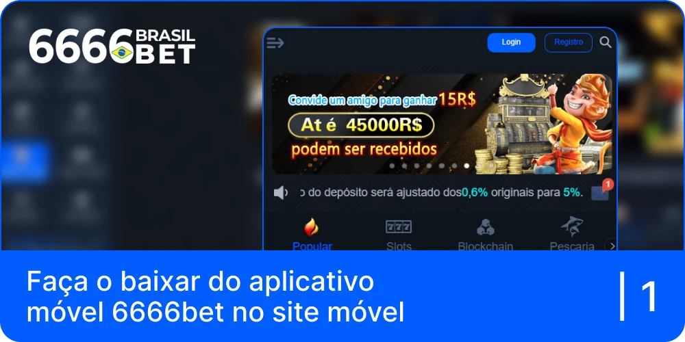 Descarregar a aplicação móvel 6666bet