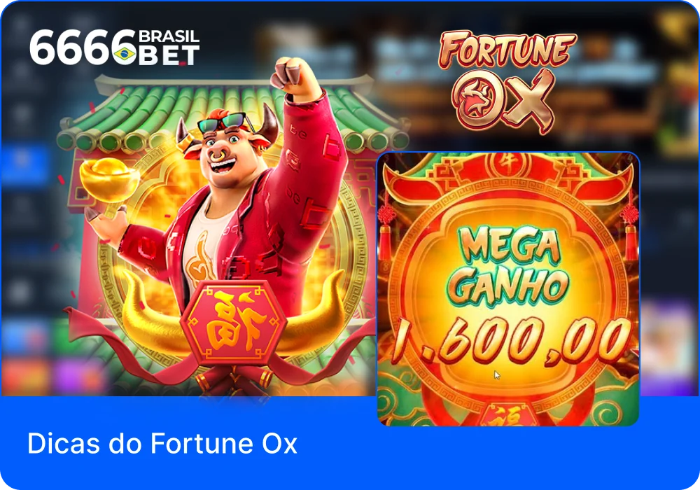 Dicas e truques para jogar Fortune Ox na 6666bet