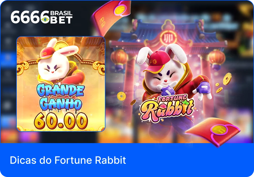 Dicas e truques para jogar Fortune Rabbit na 6666bet