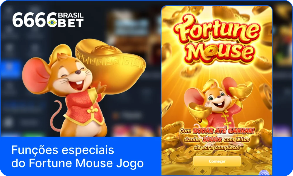 Benefícios dos caça-níqueis Fortune Mouse na 6666bet