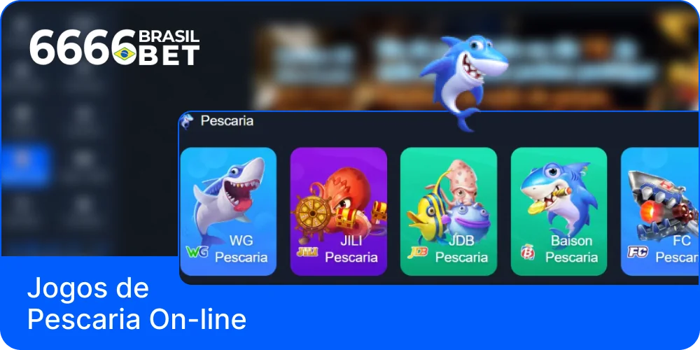 Jogos de Pesca no casino online 6666bet