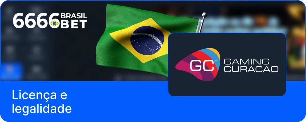 O Casino 6666bet é legal no Brasil