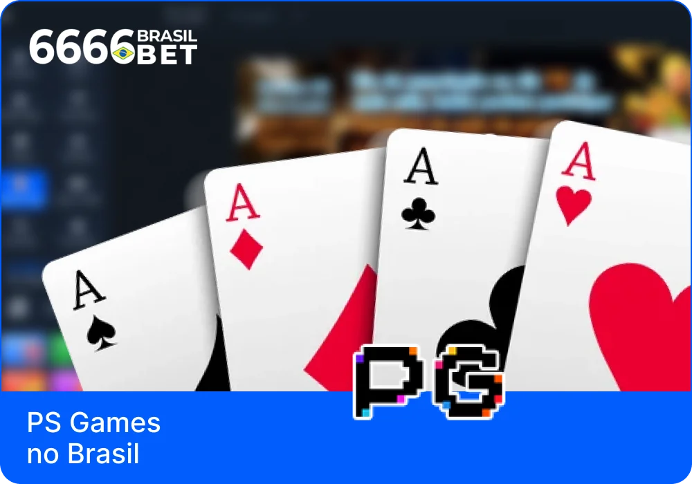 Fornecedor de jogos de cartas PS no 6666bet casino